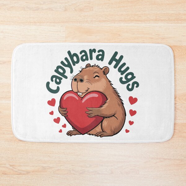 Item preview, Capybara Hugs – Big Love from the Fuzziest Friend designed and sold by JPees.