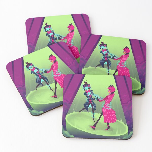 Item preview, Alastor And Vox Dancing, Hazbin Hotel designed and sold by zemantler.