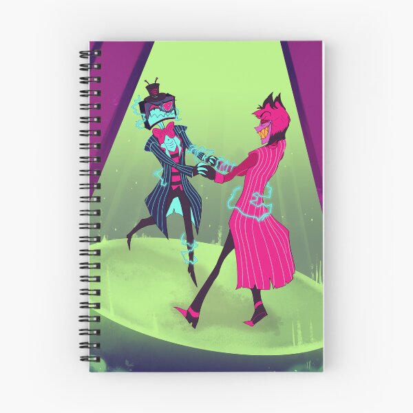 Item preview, Alastor And Vox Dancing, Hazbin Hotel designed and sold by zemantler.