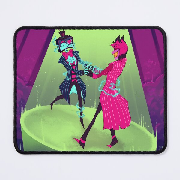 Item preview, Alastor And Vox Dancing, Hazbin Hotel designed and sold by zemantler.