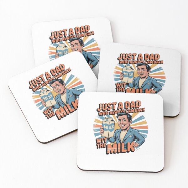 Item preview, Just a Dad Who Always Came Back With The Milk designed and sold by Mateusz Majcherek.