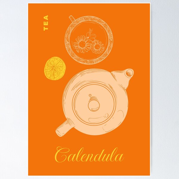 Item preview, Té de caléndula designed and sold by _MuzaInspires_.