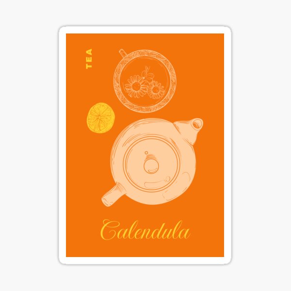 Item preview, Calendula Tea designed and sold by _MuzaInspires_.
