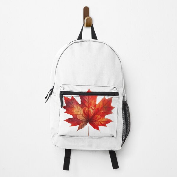 Item preview, Red Maple Leaf, Big Pattern, White / No Background designed and sold by Gaborai.