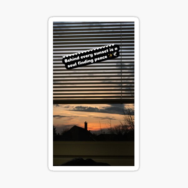 Item preview, Golden Hour View from My Room designed and sold by ButterflyMood16.