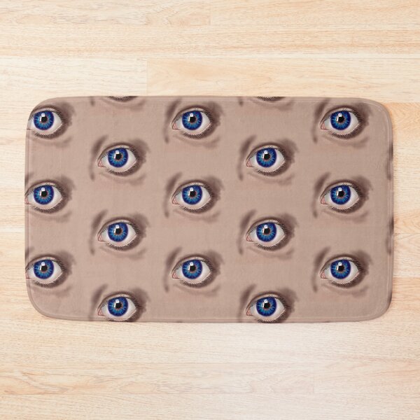 Item preview, Beautiful human girl eye in blue and brown, Halloween eyes with scary design designed and sold by katecheerycake.