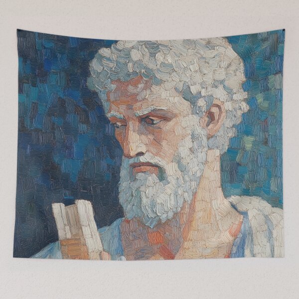 Item preview, Homer | Post-impressionist painting style designed and sold by ComicsFactory.