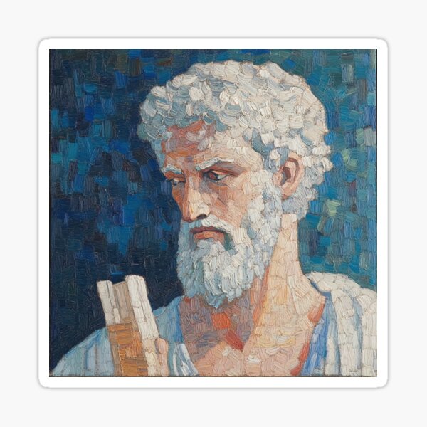 Item preview, Homer | Post-impressionist painting style designed and sold by ComicsFactory.