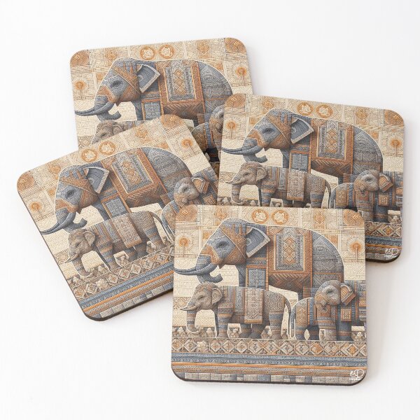 Item preview, Elephants : The majestic symbol of Thai artistry designed and sold by Vanich-Panich.