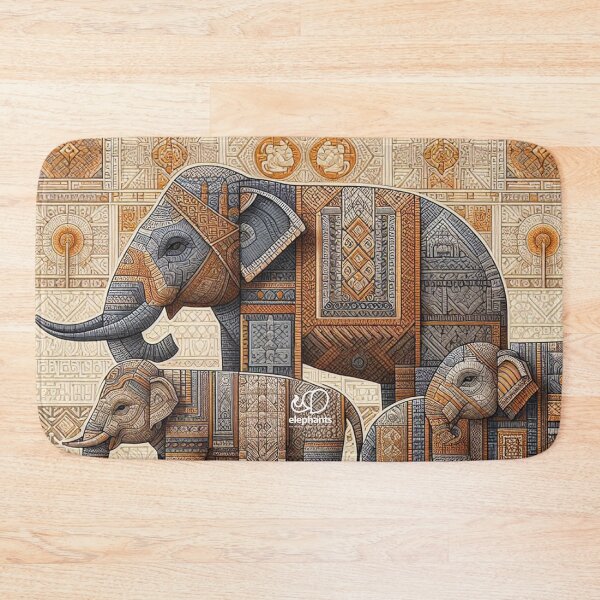 Item preview, Elephants : The majestic symbol of Thai artistry designed and sold by Vanich-Panich.