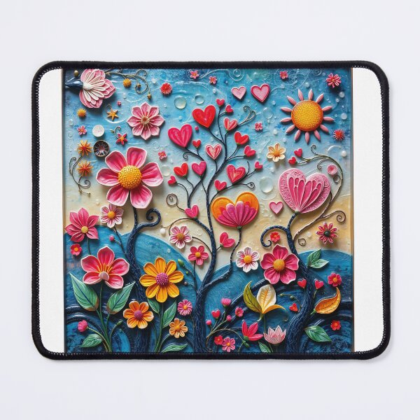 Item preview, epoxy resin floral art designed and sold by bogfl.