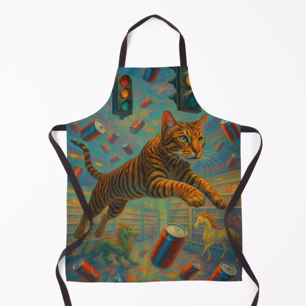 Item preview, Toyger in a Dream Market designed and sold by LesChatsArt.