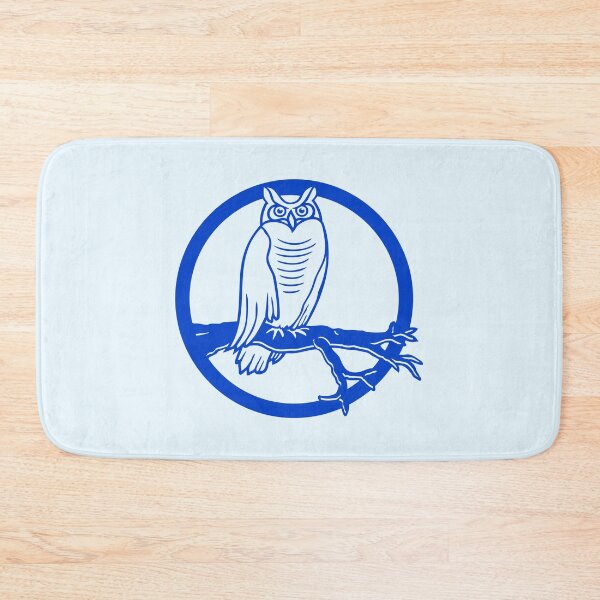 Item preview, Owl branch tree sits forest full moon night round designed and sold by shirt-o-mat.