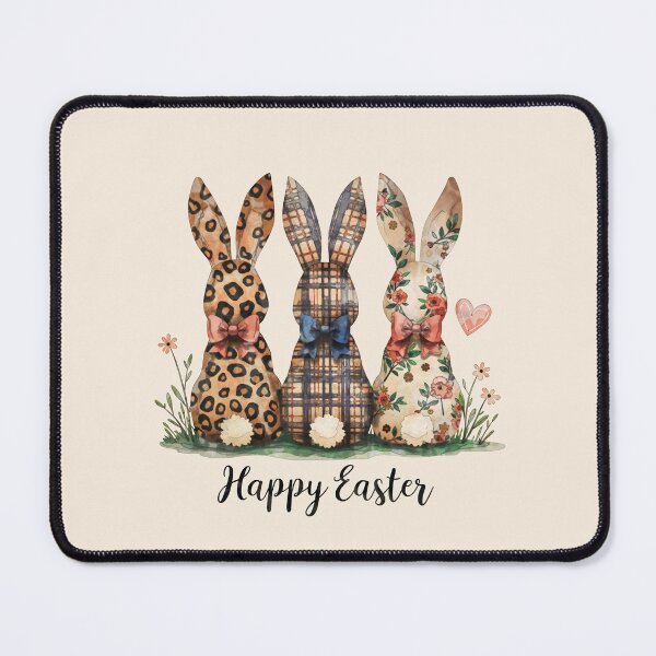 Item preview, Happy Easter Coquette Easter Bunny, easter greetings designed and sold by Collagedream.