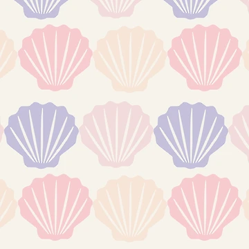 Artwork thumbnail, Sea Shell Pattern Design by TropicalTrails