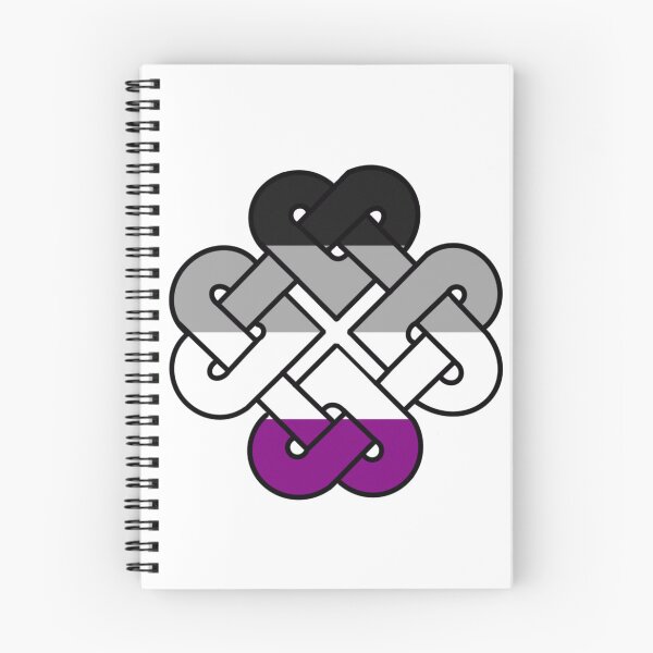 Item preview, Celtic Quarter Heart Pride Knot - Asexual | Ace  designed and sold by cjo582.