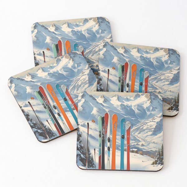 Item preview, Vintage Italian Ski Print designed and sold by Esterlane.
