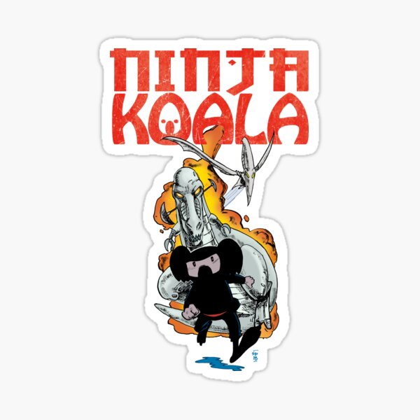 Ninja Koala Stickers Redbubble - roblox ninja decal