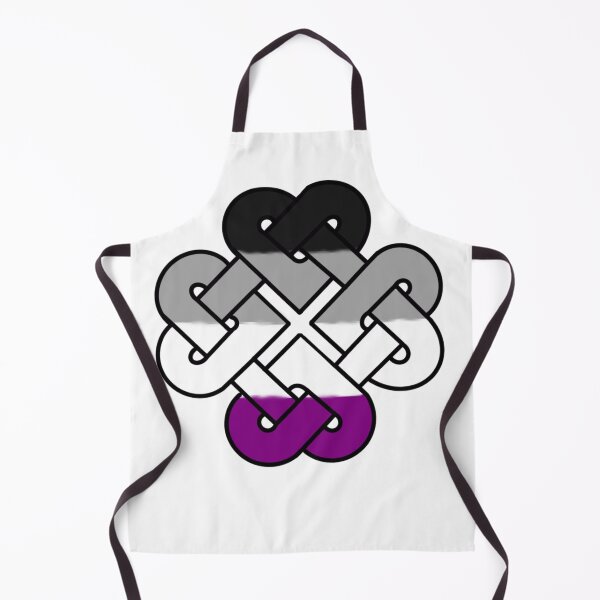 Item preview, Celtic Quarter Heart Pride Knot - Asexual | Ace Variant designed and sold by cjo582.