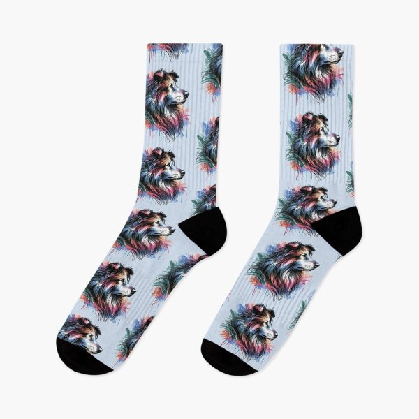 Item preview, Colorful dog. Dog breed. Shetland Sheepdog. designed and sold by MagelliShop.