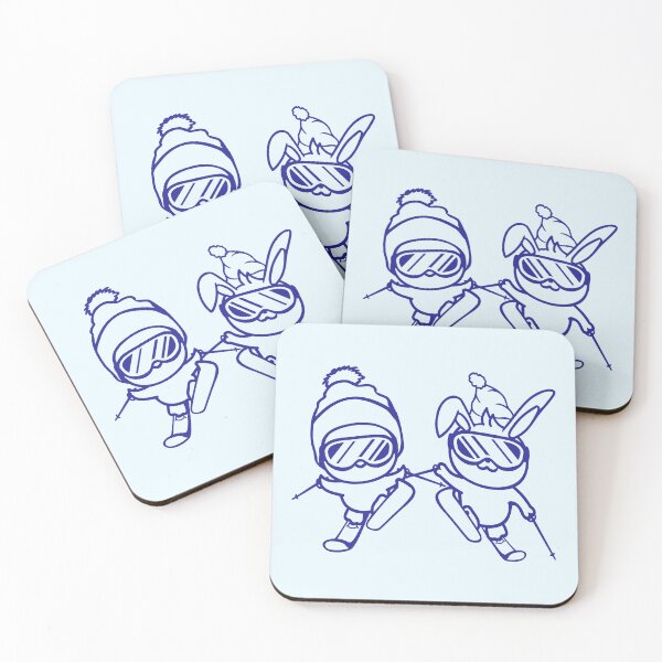 Item preview, Rabbit Bird Birdie Team Ski Bunny Ski Goggles Cap designed and sold by shirt-o-mat.