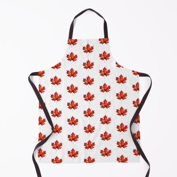 Item preview, Red Maple Leaf, Small Pattern, White / No Background designed and sold by Gaborai.