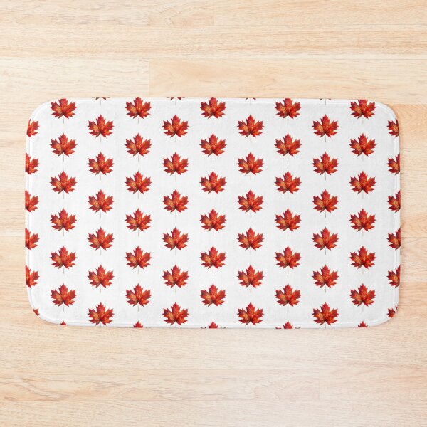 Item preview, Red Maple Leaf, Small Pattern, White / No Background designed and sold by Gaborai.