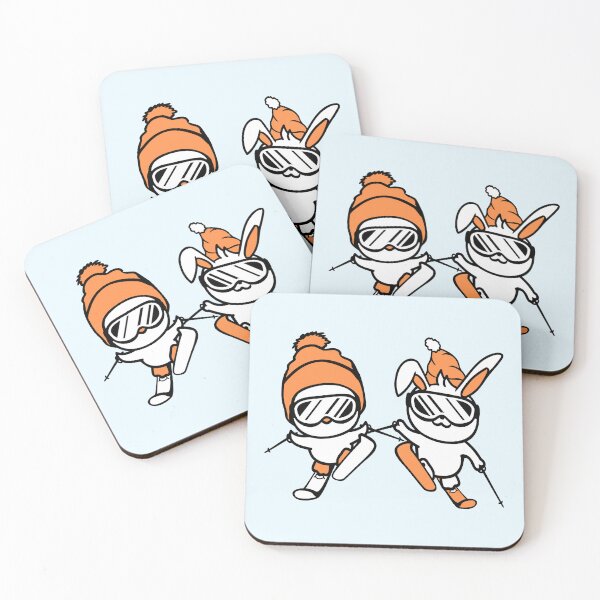 Item preview, Rabbit Bird Birdie Team Ski Bunny Ski Goggles Cap designed and sold by shirt-o-mat.