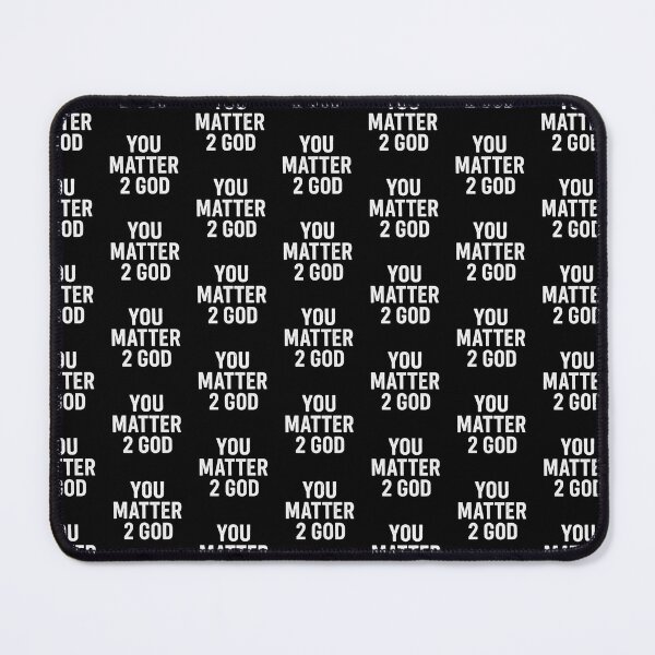 Item preview, You Matter 2 God – Minimal Christian Faith Quote designed and sold by astersgraphics.