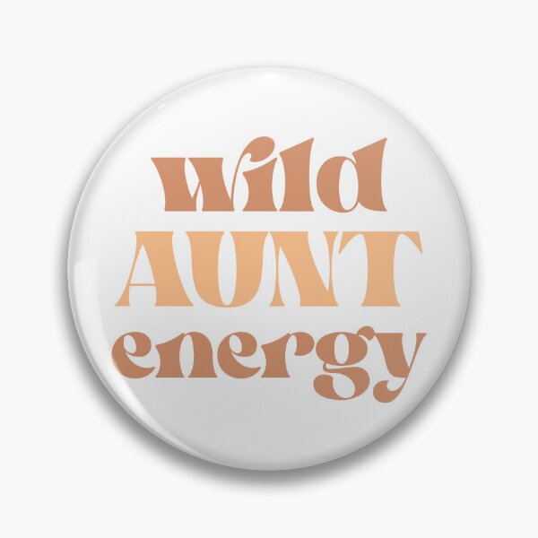 Item preview, Wild Aunt Energy – Fun & Fierce Auntie Vibes Design designed and sold by LittleMiddleMomma.