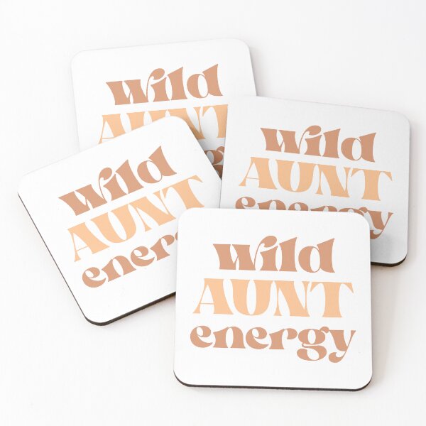 Item preview, Wild Aunt Energy – Fun & Fierce Auntie Vibes Design designed and sold by LittleMiddleMomma.