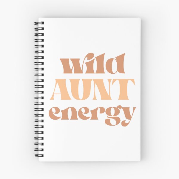 Item preview, Wild Aunt Energy – Fun & Fierce Auntie Vibes Design designed and sold by LittleMiddleMomma.
