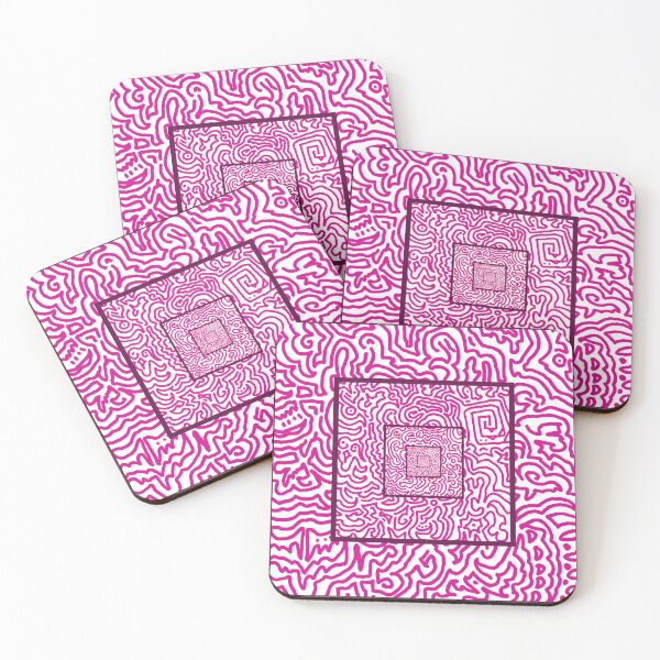 Item preview, Abstract pinky print psychedelic designed and sold by STEF-MARKT.