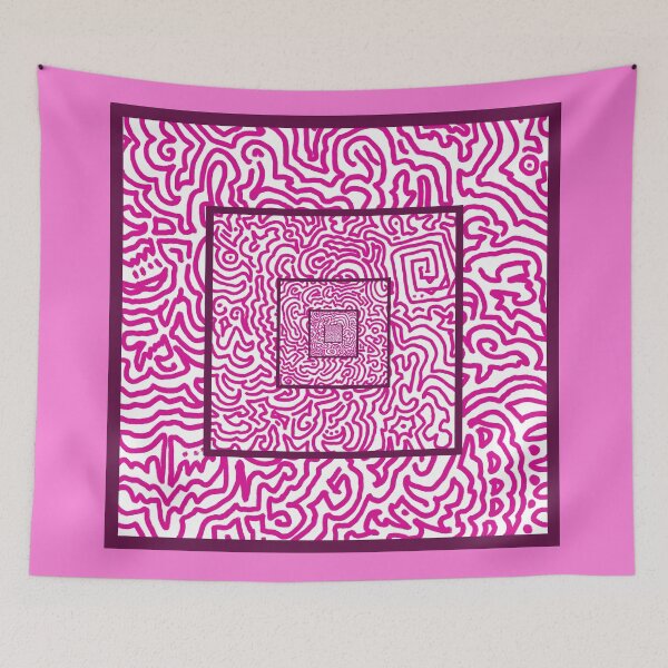 Item preview, Abstract pinky print psychedelic designed and sold by STEF-MARKT.