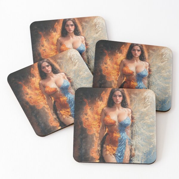 Item preview, Fire and Water designed and sold by Ailaethia.