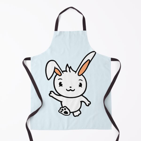 Item preview, Rabbit Waves Greeting Hand Walk Run Going Happy designed and sold by shirt-o-mat.