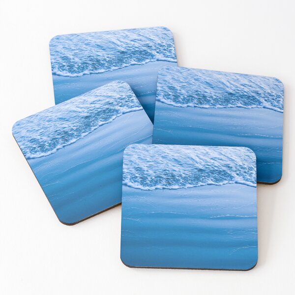 Item preview, Zen Ocean Waves in Shades of Blue  designed and sold by Yogibear0009.