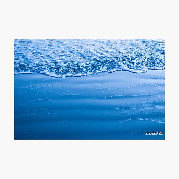 Item preview, Zen Ocean Waves in Shades of Blue  designed and sold by Yogibear0009.