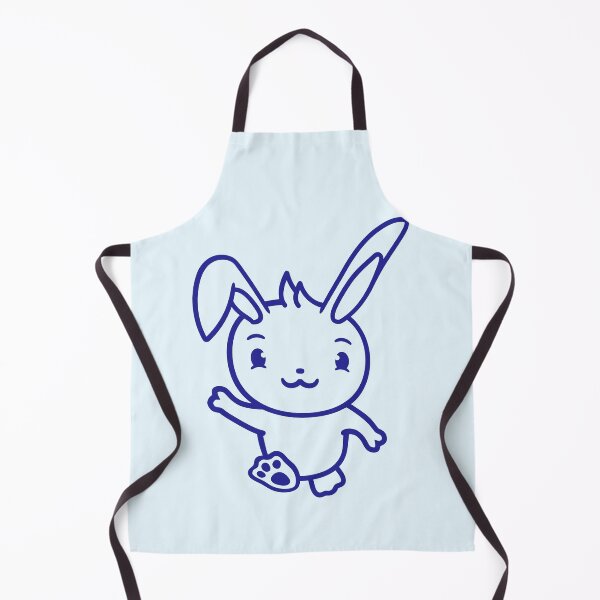 Item preview, Rabbit Waves Greeting Hand Walk Run Going Happy designed and sold by shirt-o-mat.