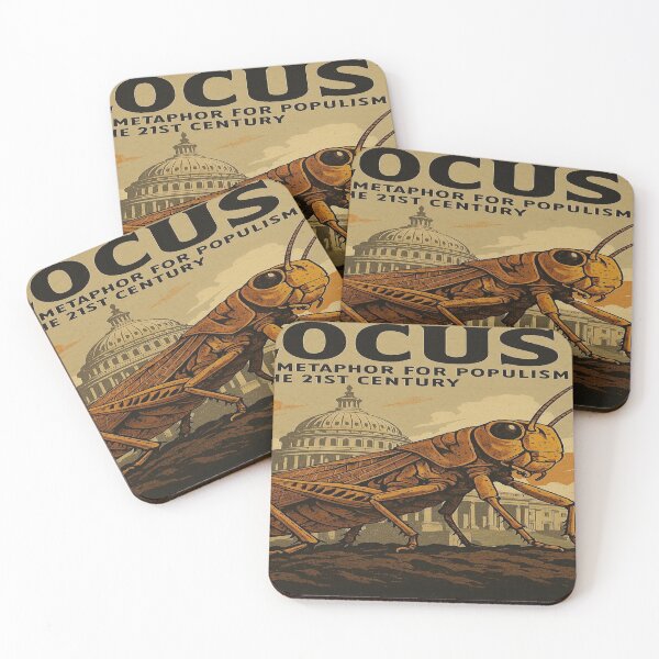 Item preview, Locust – A Metaphor for Populism designed and sold by LOGOSINTERIUM.