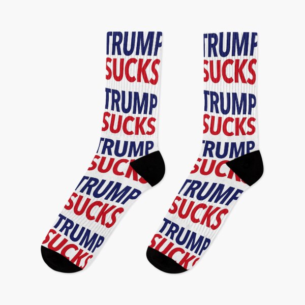 Item preview, Trump Sucks - Red White Blue designed and sold by Thelittlelord.