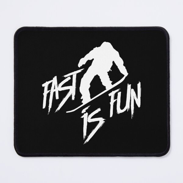 Item preview, Fast Is Fun Snowboarder designed and sold by Mark4ArtTees.