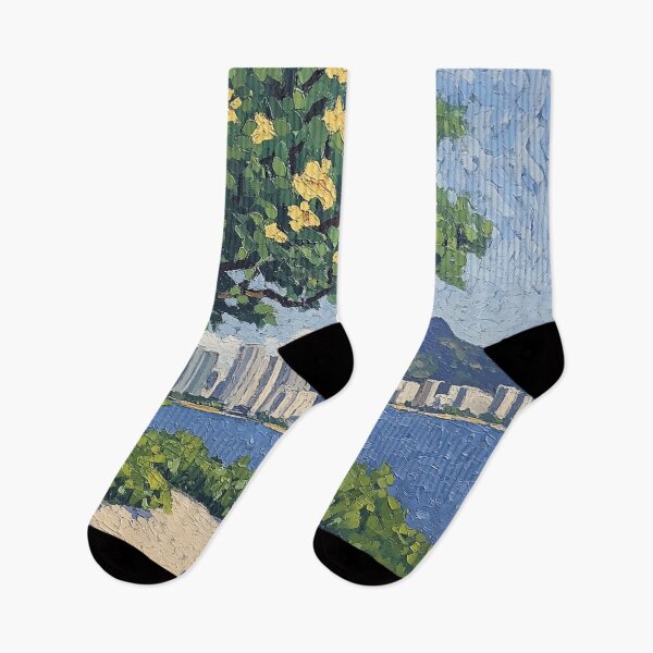 Item preview, Honolulu | Post-impressionist painting style designed and sold by ComicsFactory.