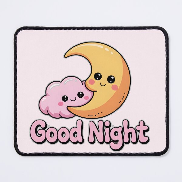 Item preview, Smiling Moon and Cloud Saying Good Night designed and sold by EpicPuzzles.