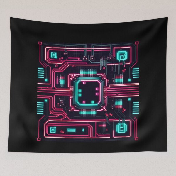 Artikelvorschau, Cyberpunk-Muster entworfen und verkauft von PatronesKawai.