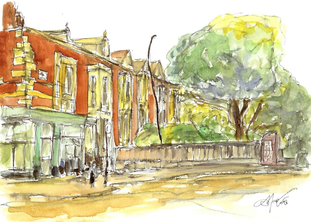 "Clarence Crescent" by David Hargreaves Redbubble