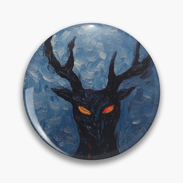Item preview, Horned god | Post-impressionist painting style designed and sold by ComicsFactory.