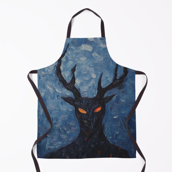 Item preview, Horned god | Post-impressionist painting style designed and sold by ComicsFactory.
