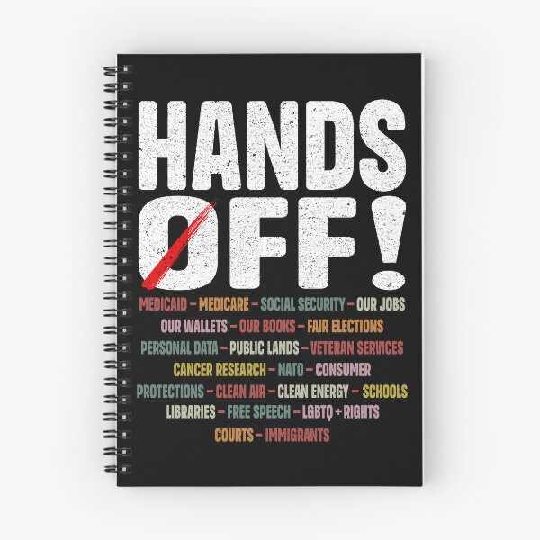 Item preview, Hands Off Protest, Political Activism, Environmental Rights, Save Public Lands, Medicare, Social Security, Free Speech designed and sold by Faissal Thomass.