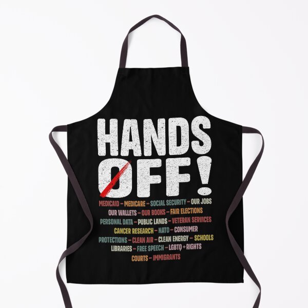 Item preview, Hands Off Protest, Political Activism, Environmental Rights, Save Public Lands, Medicare, Social Security, Free Speech designed and sold by Faissal Thomass.